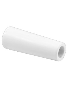 Bumper de goma blanca Prime-Line D 1802 para puerta corrediza - 2 piezas