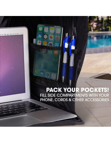 Sombrilla Plegable para Laptop RitzGear 17" Impermeable