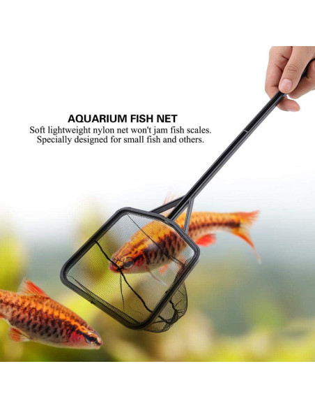 Red para Peces Taidda 35cm Nylon Suave para Acuario