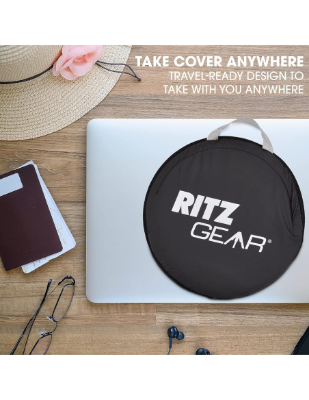 Sombrilla Plegable para Laptop RitzGear 17" Impermeable Sombrilla Plegable para Laptop RitzGear 17" Impermeable