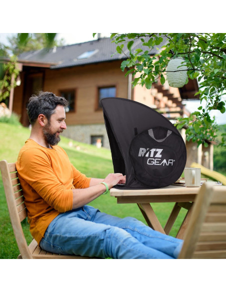Sombrilla Plegable para Laptop RitzGear 17" Impermeable Sombrilla Plegable para Laptop RitzGear 17" Impermeable