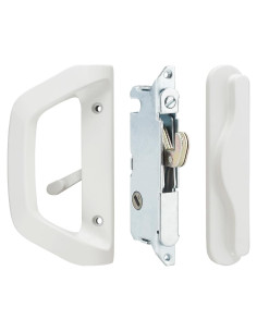 Juego de Manija de Puerta Deslizante AIsecure Blanco Sin Llave