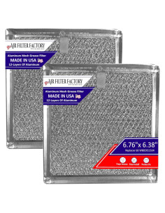 Filtro de Grasa de Aluminio Air Filter Factory AFF86-M 2-Pack