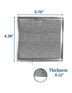 Filtro de Grasa de Aluminio Air Filter Factory AFF86-M 2-Pack 2