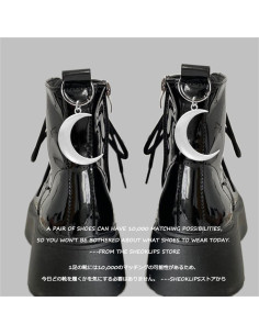 Hebillas Decorativas para Zapatos Sheoklips - 2 Pcs Luna 2