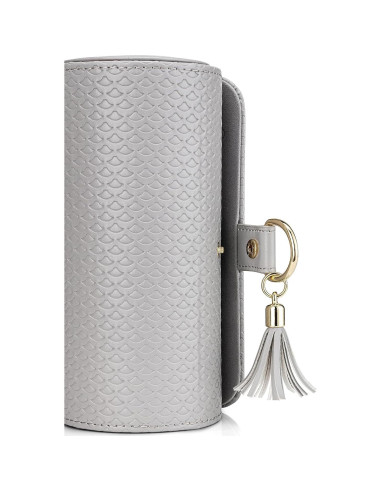 Organizador de Joyas de Viaje Vlando Rollo Cuero Sintético