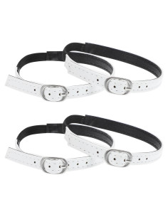 Cintas de Zapatos Desmontables PU Negro para Tacones Altos