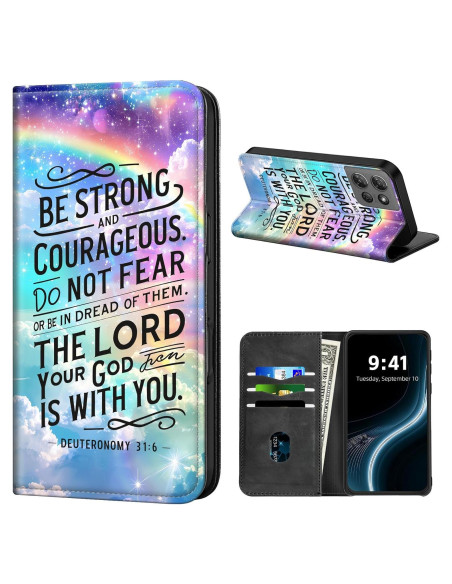 Funda de Cartera Magnética Tudguiloae para Cricket Icon 6