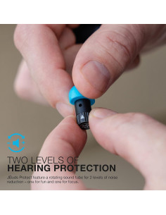 Tapones de Oído Reutilizables JLab JBuds Protect con Estuche 2