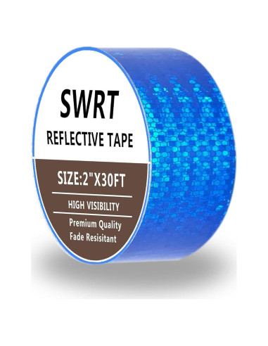 Cinta Reflectante SWRT 5 cm x 9.14 m DOT-C2 Azul Resistente