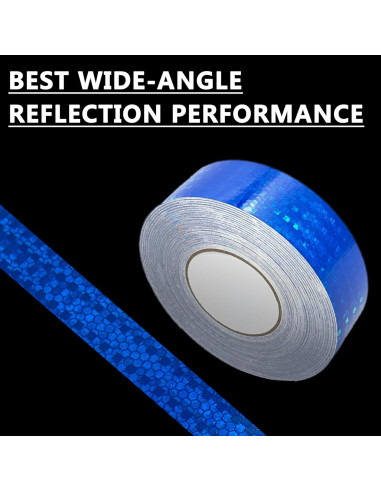 Cinta Reflectante SWRT 5 cm x 9.14 m DOT-C2 Azul Resistente