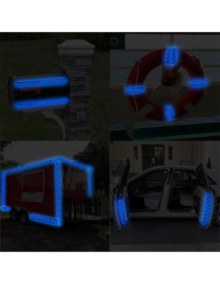 Cinta Reflectante SWRT 5 cm x 9.14 m DOT-C2 Azul Resistente