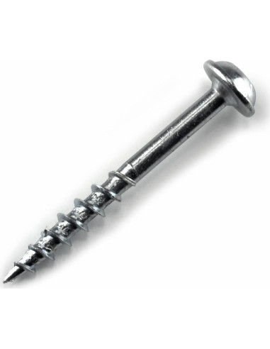 Tornillos de bolsillo Kreg SML-C150-100 Zinc 1.5" (100 unidades)