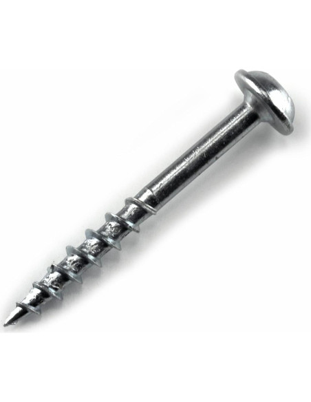 Tornillos de bolsillo Kreg SML-C150-100 Zinc 1.5" (100 unidades)