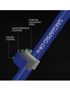 Juego de Llaves Allen Torx SAKSIAPRO 10 Piezas con Mango en T 2