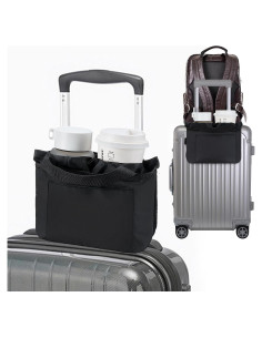 Soporte de Taza de Viaje WIROTA WI-LCH Plegable Negro