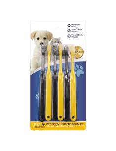 Cepillo de Dientes para Gatos y Perros Pequeños Pet Republique - 6 Unidades