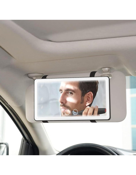 Espejo de Visera de Sol Vanmirr VM08-2 con Luz LED Regulable