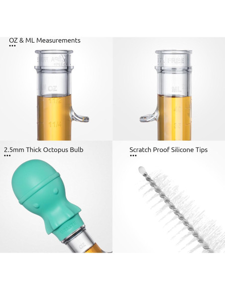 Jeringa de Pavo U-Taste 158g Resistente al Calor Silicona