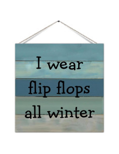 Cartel de Madera Vintage Oujunly 30x20 cm Decoración Rústica