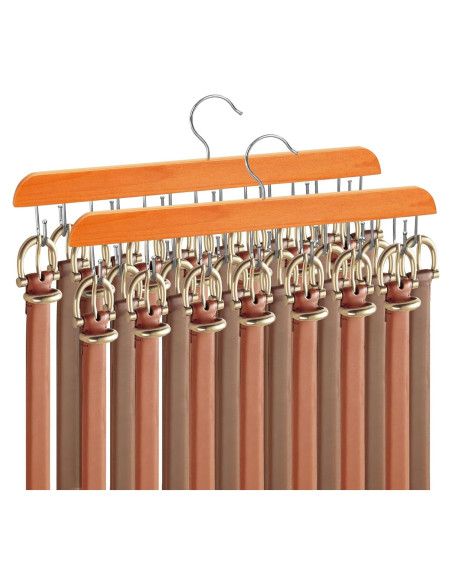 Soporte giratorio para cinturones y corbatas Taefuwr 2 piezas