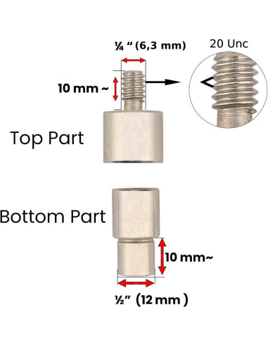 Troqueles de Remaches de Capuchón Único 7 mm YF STORE