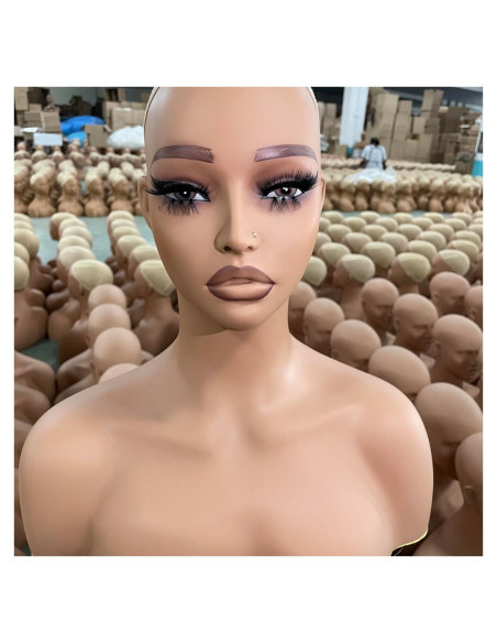 Cabeza de exhibición de maniquí L7 MANNEQUIN DE 487 GM BZ