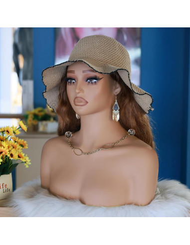 Cabeza de exhibición de maniquí L7 MANNEQUIN DE 487 GM BZ