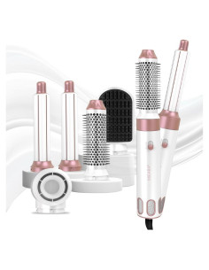 Estilizador de Cabello 5 en 1 MIEARA con Cepillo Secador Iónico