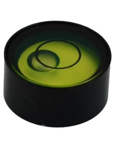 Mini nivel de burbuja horizontal The Yan He 14.8mm aluminio