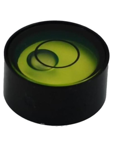 Mini nivel de burbuja horizontal The Yan He 14.8mm aluminio