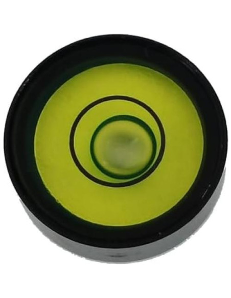 Mini nivel de burbuja horizontal The Yan He 14.8mm aluminio