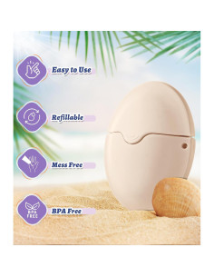 Aplicador de Protector Solar Reutilizable KYHDIYA 55ml 2