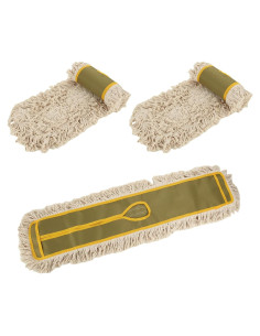 Paquete de 3 cabezales de mopa de polvo YAYODS 15.24x91.44 cm