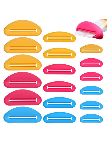 Exprimidor de Pasta de Dientes 18 Piezas SEWACC Multitubo