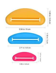 Exprimidor de Pasta de Dientes 18 Piezas SEWACC Multitubo 2