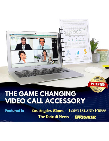 Soporte de Documentos Note Tower para Monitor y Laptop Negro