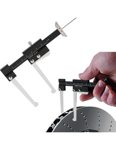 Caliper de Medición de Profundidad de Freno Acouto 0-60mm