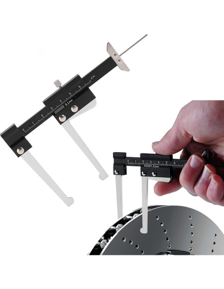 Caliper de Medición de Profundidad de Freno Acouto 0-60mm