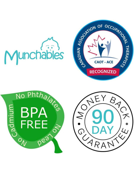 Toppers Masticables Munchables para Lápices - Set de 10