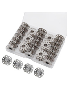 Bobinas de Máquina de Coser Kidoom 28 PCS Metal Estándar