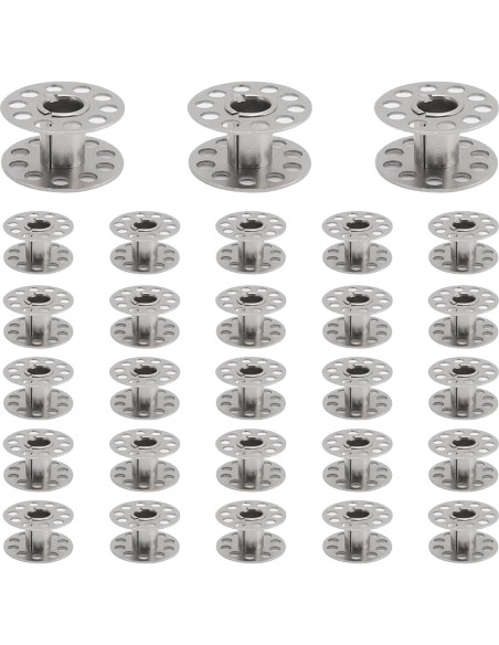 Bobinas de Máquina de Coser Kidoom 28 PCS Metal Estándar