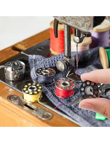 Bobinas de Máquina de Coser Kidoom 28 PCS Metal Estándar