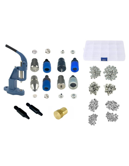 Kit de Prensa Manual HOBBY TRENDY con Remaches de Cristal