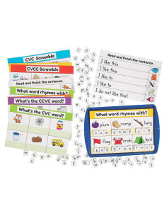 Conjunto Magnético de Actividades CVC CVCC CCVC Fun Express - 67 Piezas