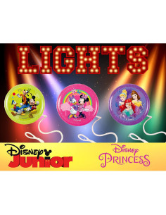 Juego de Yo-Yos con Luz Disney JA-RU - 3 Estilos Variados 2