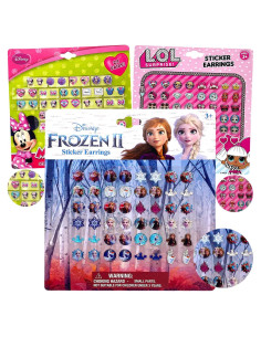 Adhesivos 3D Disney Minnie Coloridos - 144 Piezas