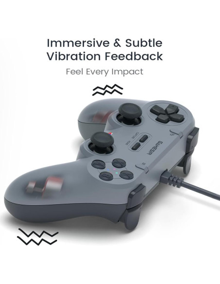 Controlador GameSir Tegenaria Lite para PC y Consolas - Gris