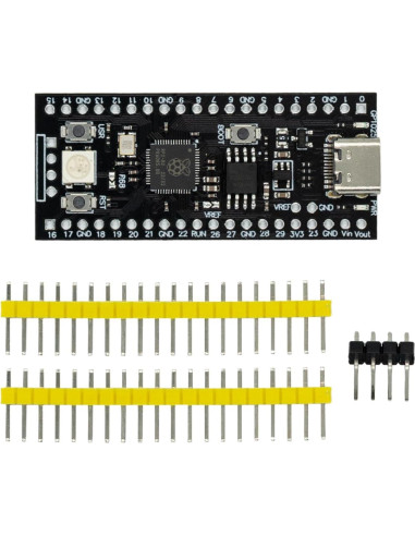 Placa Base RP2040 YFUSET USB-C 16MB Flash 264KB SRAM