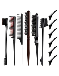 Conjunto de Cepillos y Peines para Cabello Cunhill - 12 Piezas